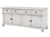 Charles-Nero White TV STAND / ACCENT CABINET by Mollai Collections | Bel Furniture