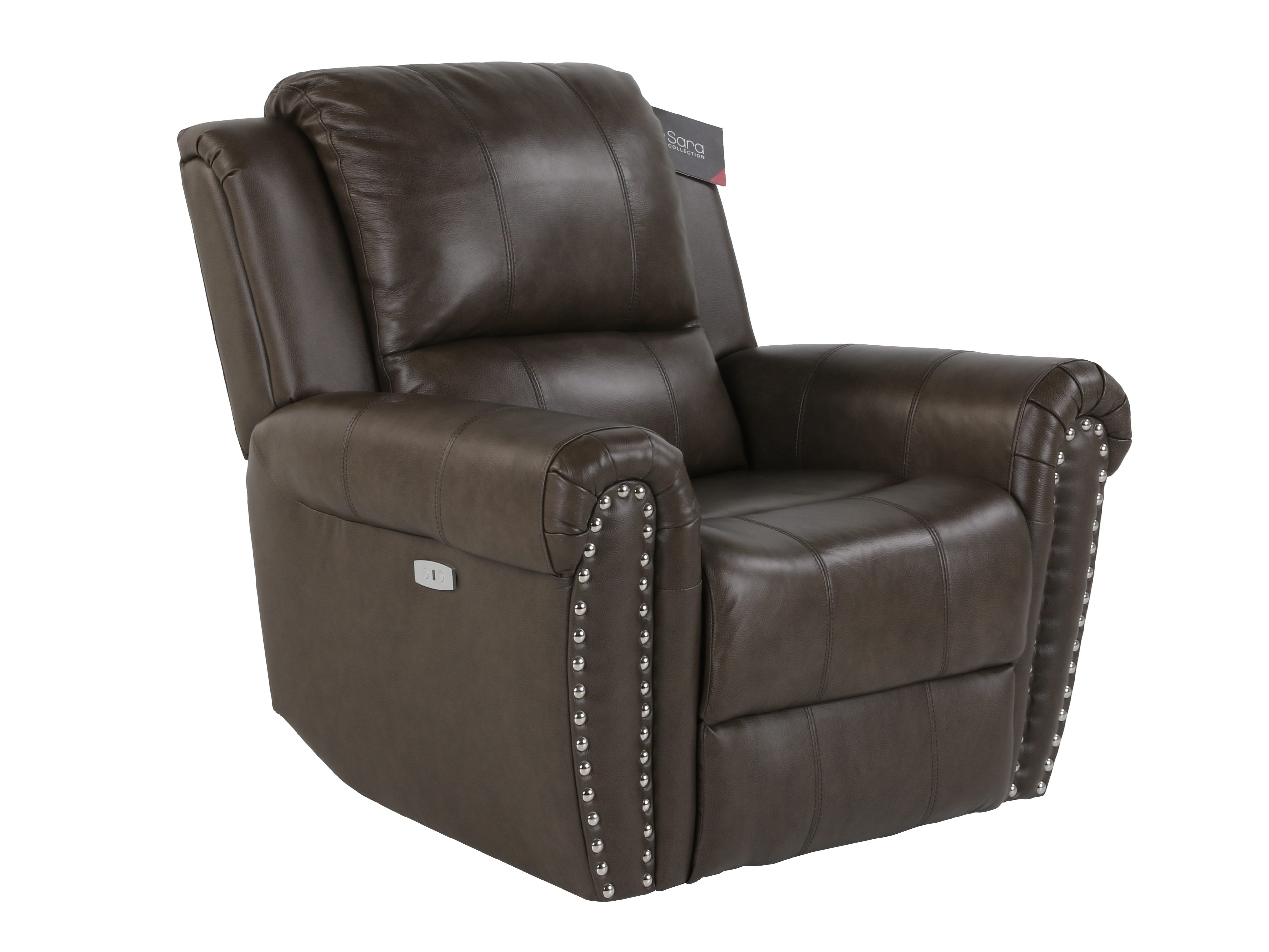 Power Recliner Chair- Top Grain Leather