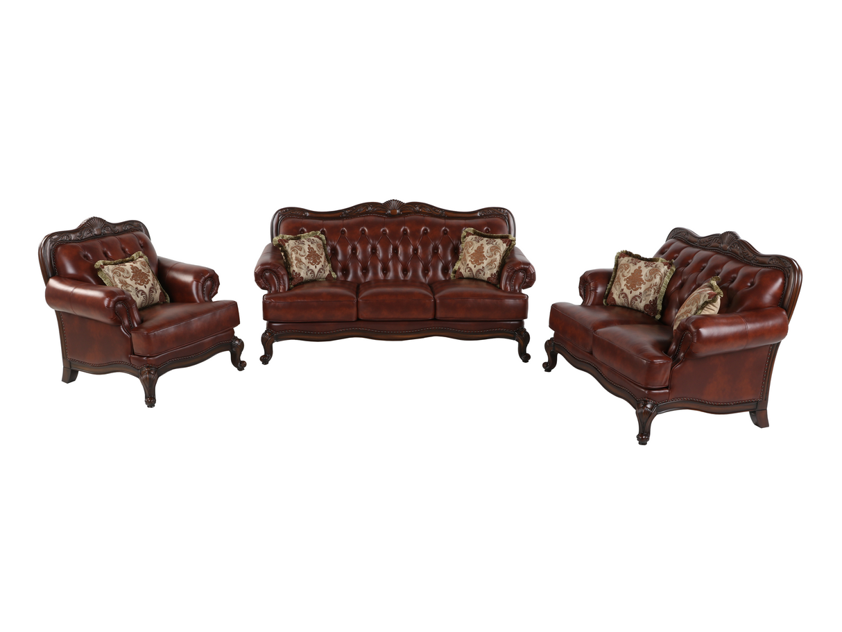 3 Piece Living Room Set by Sara Collections | Bel Furniture
