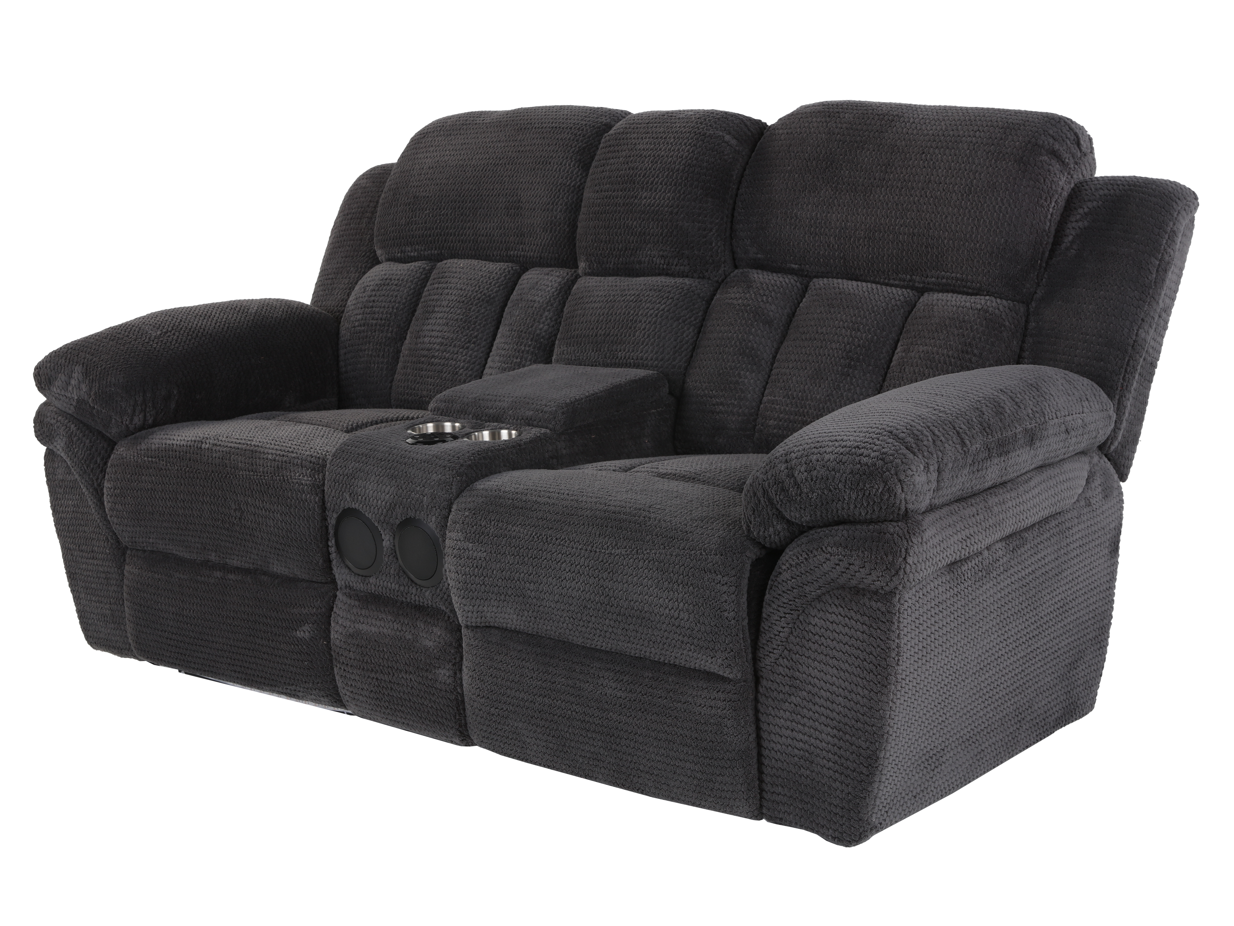 3 Piece Living Room Set: Power Reclining Sofa, Power Reclining Chair, Stationary Loveseat