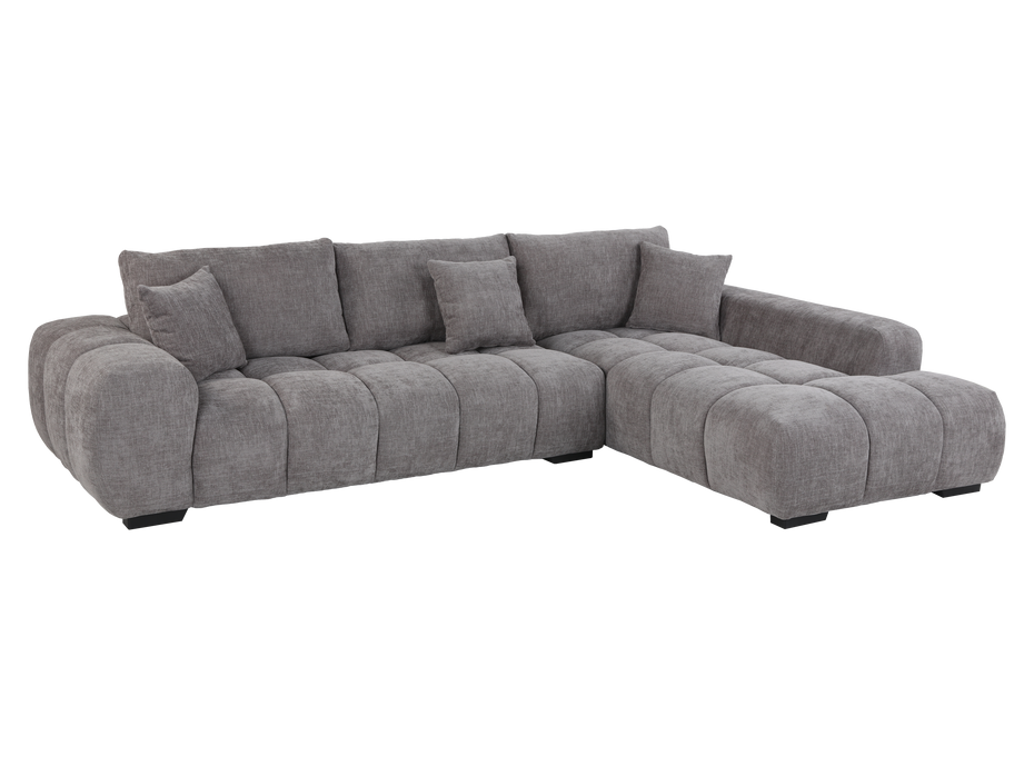 2 Piece Modern Sectional with Right Arm Facing Chaise