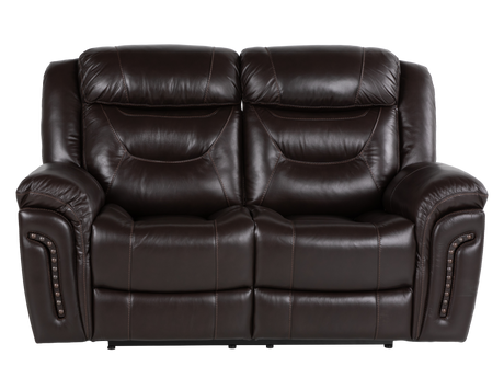 Chocolate Brown Top Grain Leather Power Reclining Sofa, Loveseat & Recliner – 3-Piece Living Room Set with USB - view 16