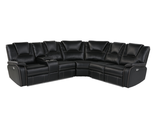 Power Reclining Sectional by Sara Collections | Bel Furniture