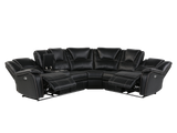 Power Reclining Sectional by Sara Collections | Bel Furniture