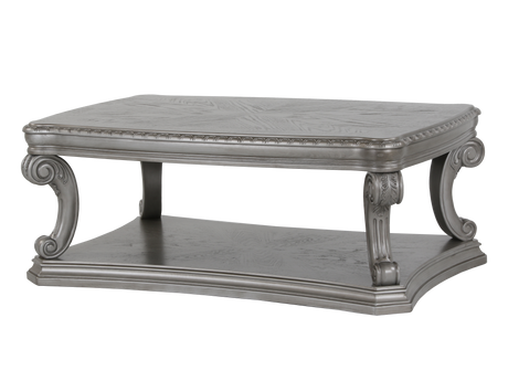 Grand-Platinum 3 Piece Coffee Table Set by Mollai Collections | Bel Furniture