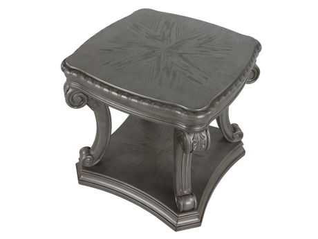 Grand-Platinum 3 Piece Coffee Table Set by Mollai Collections | Bel Furniture