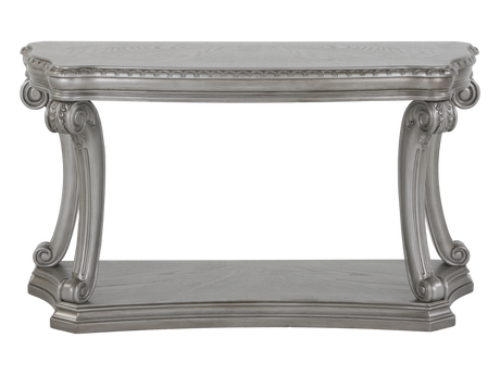 Grand-Platinum Sofa Table by Mollai Collections | Bel Furniture
