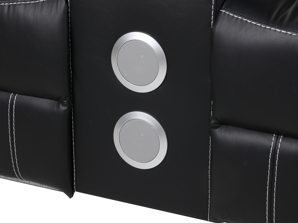 3 Piece Power Reclining Living Room Set by Sara Collections | Bel Furniture