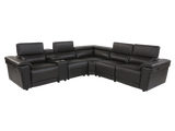 6 Piece Power Reclining Sectional by Sara Collections | Bel Furniture