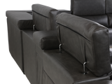 6 Piece Power Reclining Sectional by Sara Collections | Bel Furniture