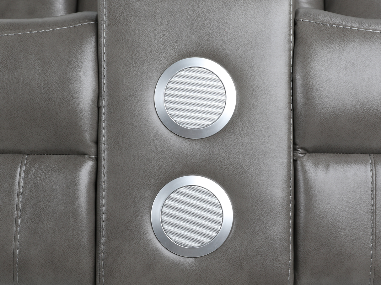 3 Piece Power Reclining Sectional by Sara Collections | Bel Furniture