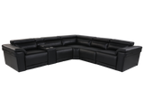 6 Piece Power Reclining Sectional by Sara Collections | Bel Furniture