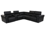 6 Piece Power Reclining Sectional by Sara Collections | Bel Furniture
