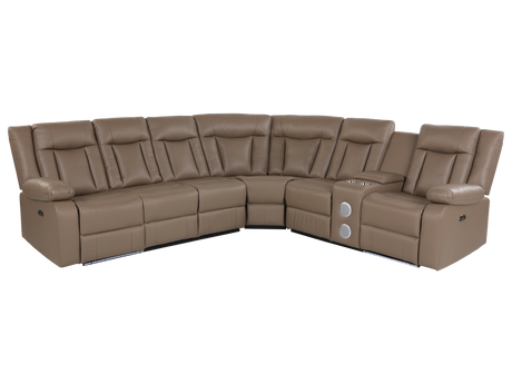 3 Piece Power Reclining Sectional by Sara Collections | Bel Furniture