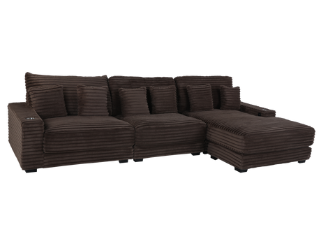 3 Piece Sectional by Sara Collections | Bel Furniture
