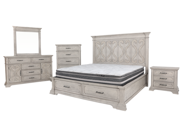 Artesian 6 Piece Bedroom Set by Mollai Collections | Bel Furniture
