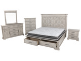 Artesian 6 Piece Bedroom Set by Mollai Collections | Bel Furniture