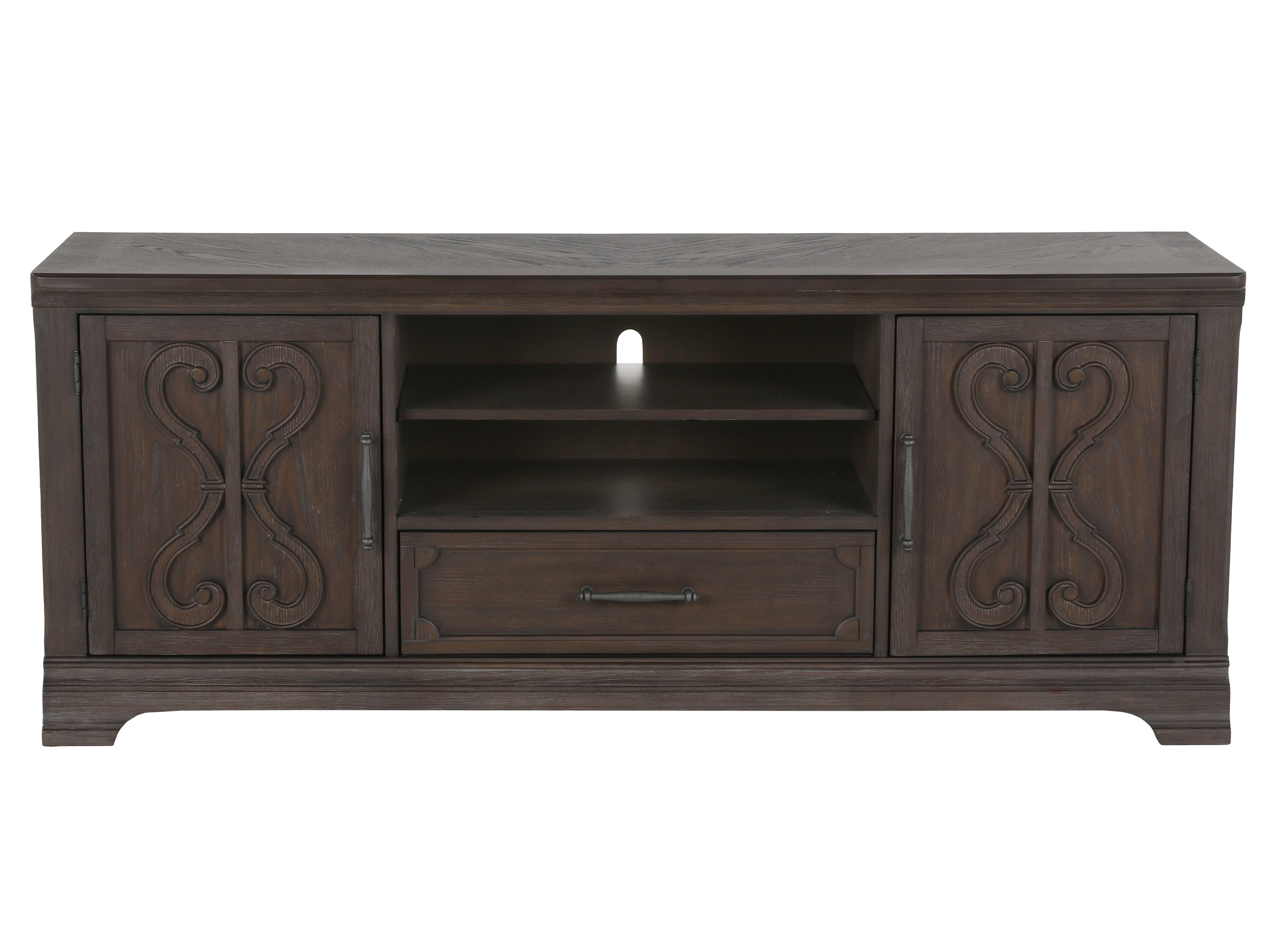 Artesian 3 Piece Entertainment Center - Reclaimed Grey Oak