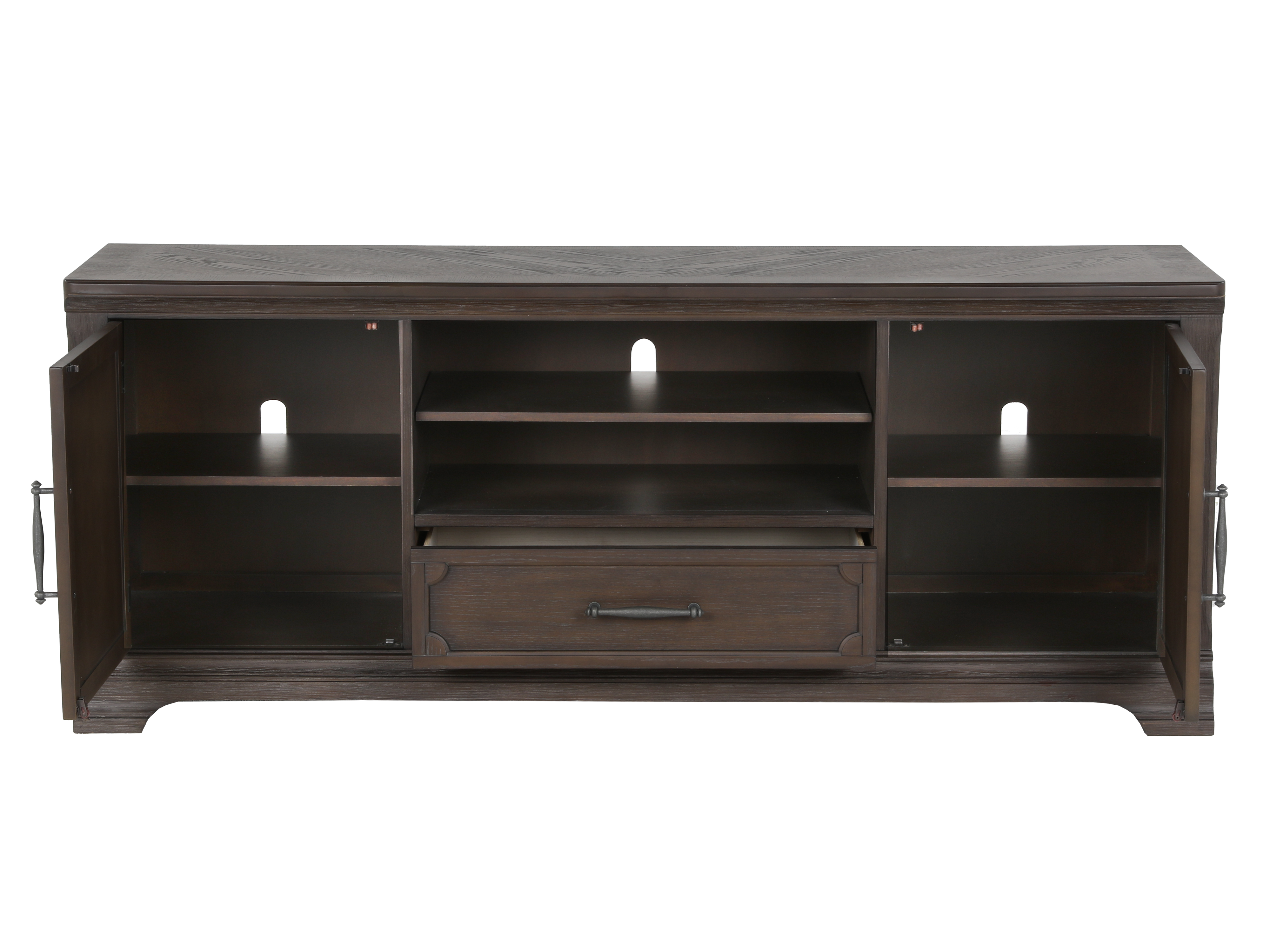 Artesian 3 Piece Entertainment Center - Reclaimed Grey Oak