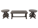3 Piece Coffee Table Set by Mollai Collections | Bel Furniture