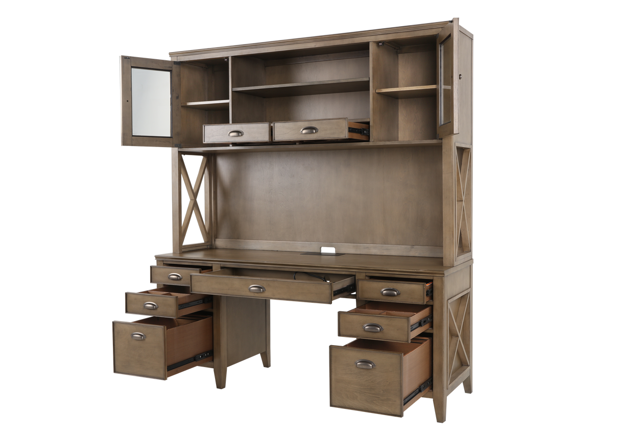 CREDENZA & HUTCH by Mollai Collections | Bel Furniture