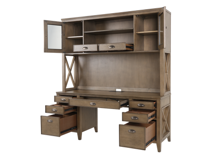 CREDENZA & HUTCH by Mollai Collections | Bel Furniture