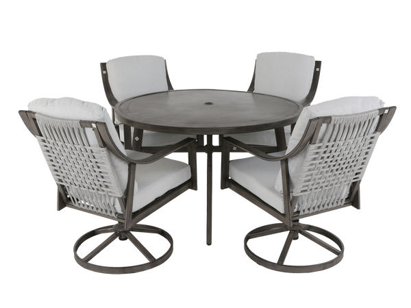 5 Piece Round Dining Outdoor Set