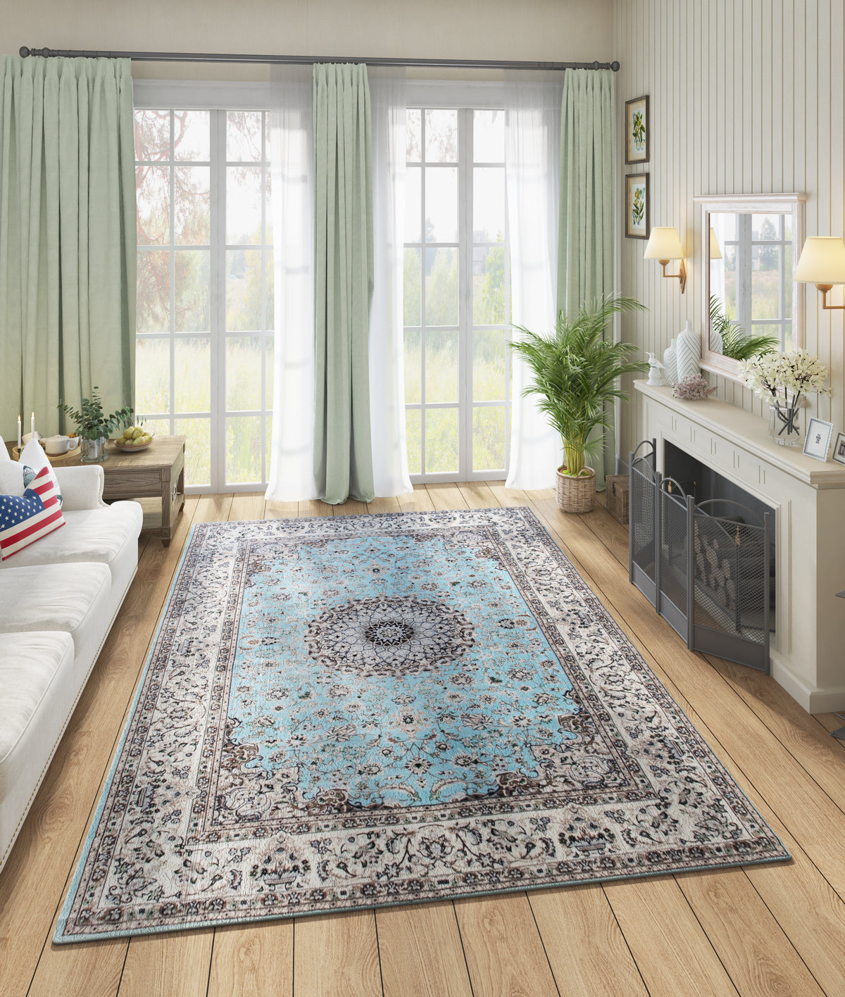 Tamar Area Rug 6'x9' by BEL Furniture | Bel Furniture