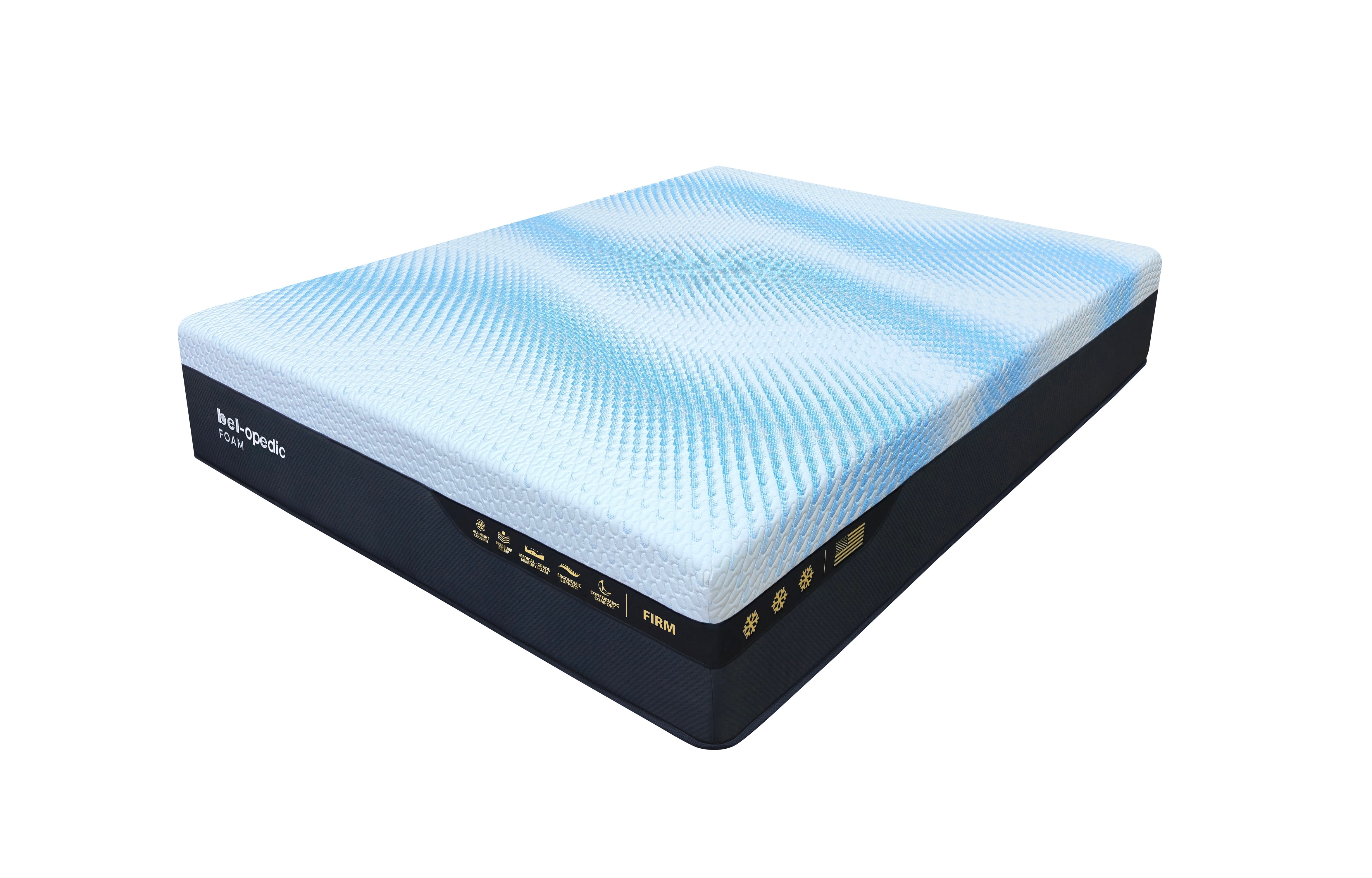 Bel-Opedic Tranquil 13” Firm Cooling Memory Foam | BEL Furniture