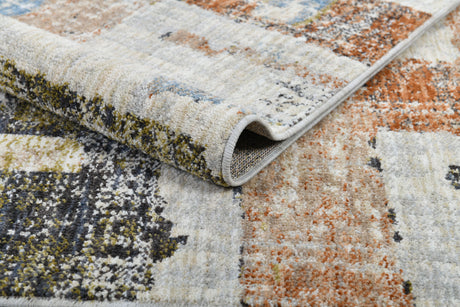 .Tulum Beige/Multi Rug - 6' 6" x 9' 0"