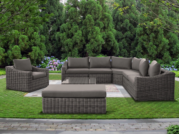 8 Piece Outdoor Sectional Set