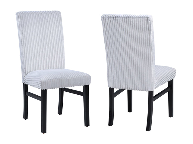 Tracy - Side Chair (Set of 2) Gray by Crown Mark | Bel Furniture