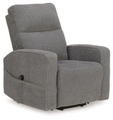Starganza - Power Lift Recliner Gray by Signature Design by Ashley® | Bel Furniture