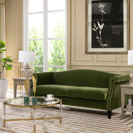 Elaine - Camel Back Small Space Sofa - view 13