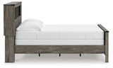 Frandern - Bookcase Panel Bedroom Set