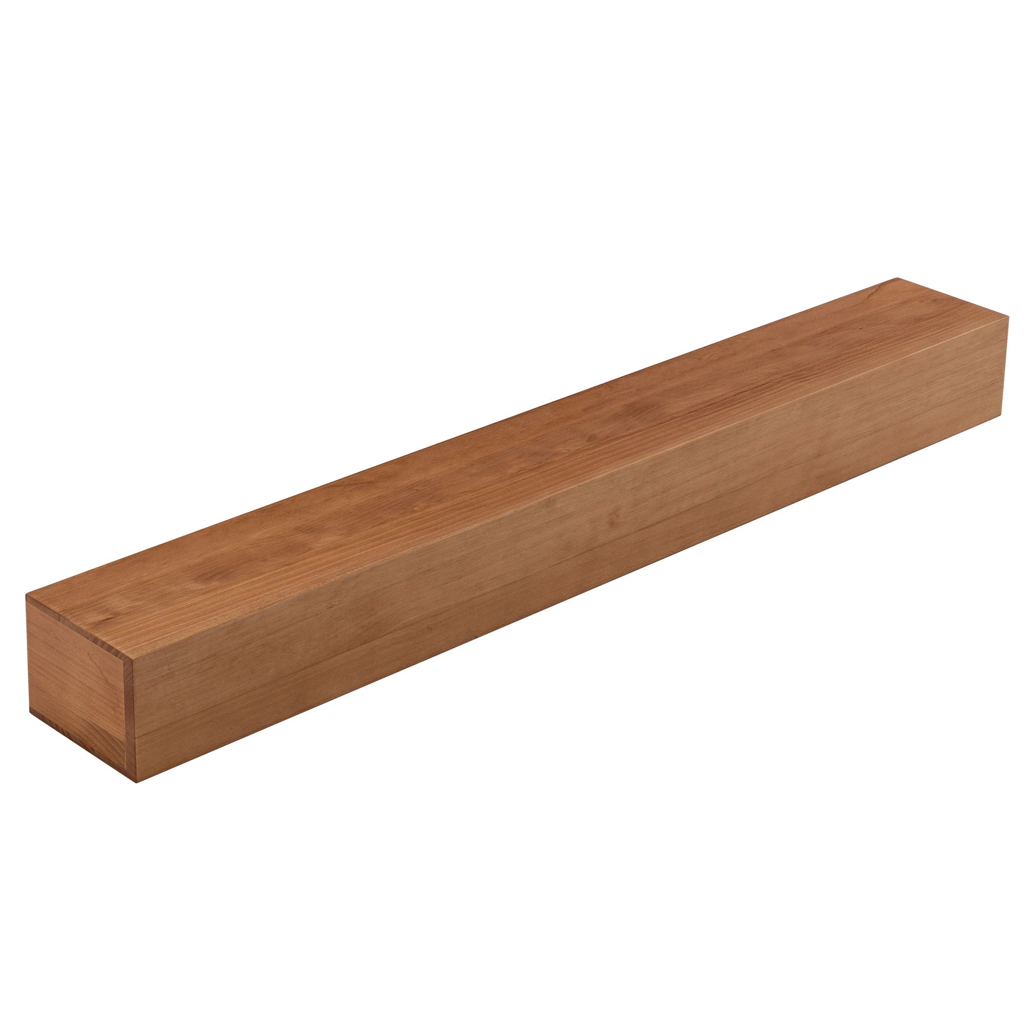 Fireplace Mantel Wooden Wall Mounted Floating Shelf 8" Deep Solid Pine Wood