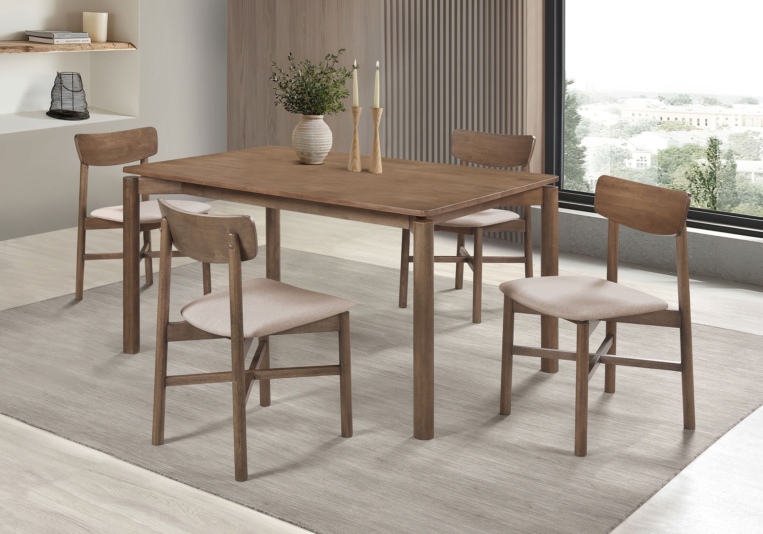 Parkridge - Wood Dining Set