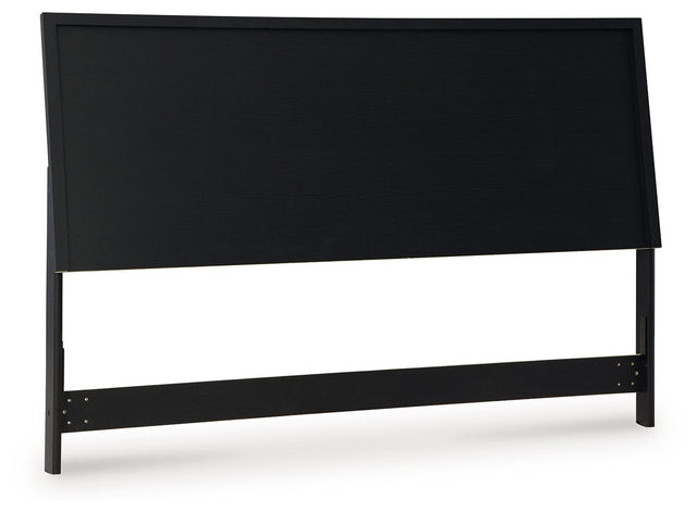 Danziar - Panel Headboard Black by Signature Design by Ashley® | Bel Furniture