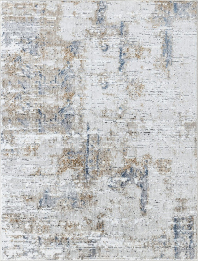 Textures - GC_ART2005 Area Rug White by Icona Home Decor | Bel Furniture