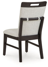 Neymorton - Light Gray / Brown - Dining Upholstered Side Chair (Set of 2) by Signature Design by Ashley® | Bel Furniture