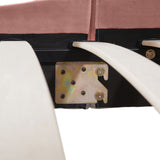 Aspen - Vertical Tufted Modern Headboard Platform Bed Set