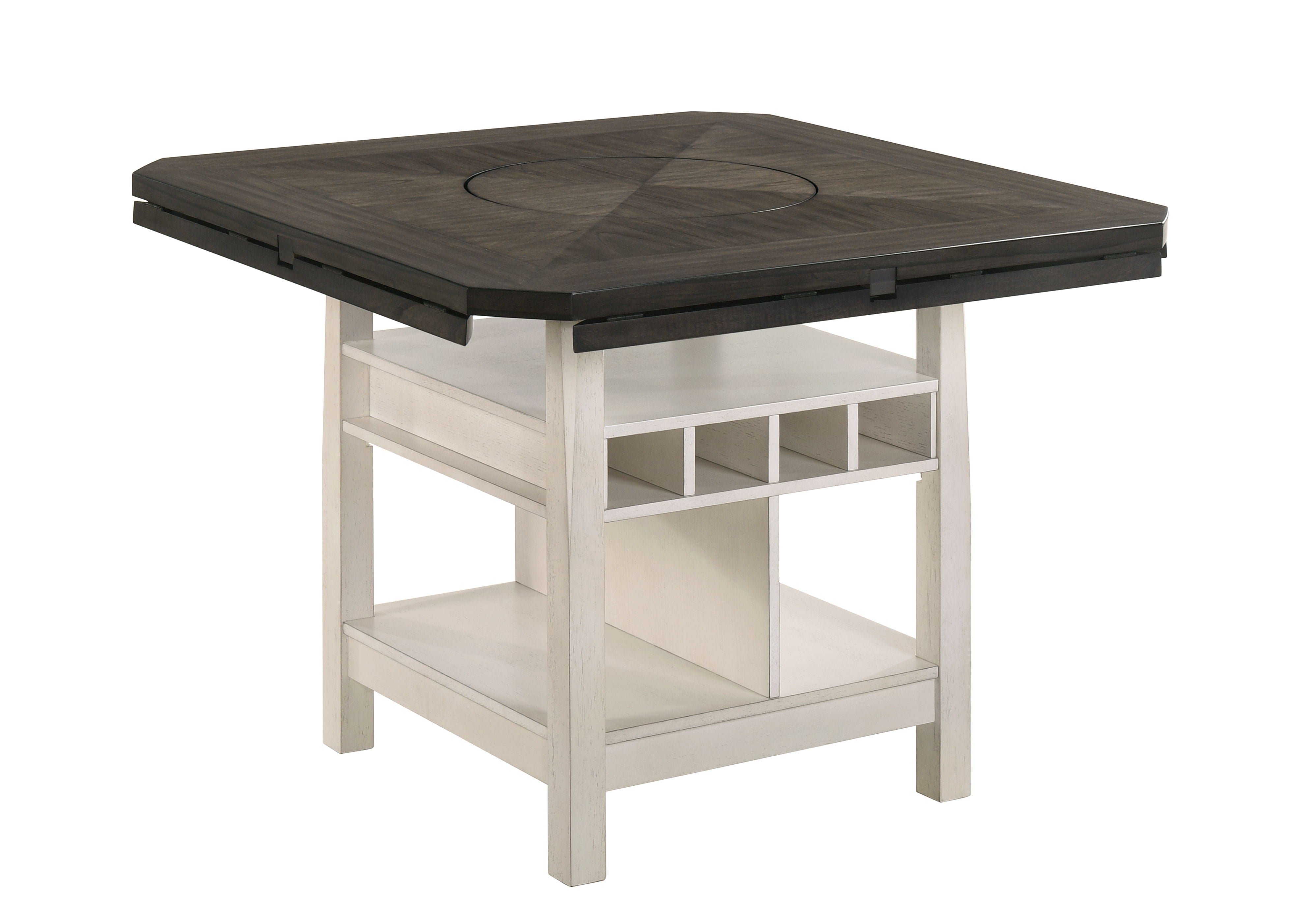 Conner - Counter Height Table Shelve - Gray