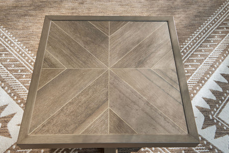 Laguna Heights - Square End Table - Beige - view 5