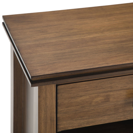 Artisan - Handcrafted Bedside Table by Simpli-Home | Bel Furniture