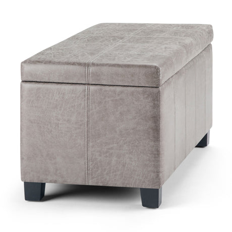 Dover - Upholstered Storage Ottoman Bench - view 37