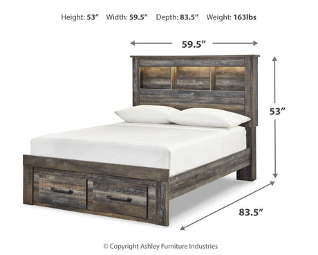 Drystan - Panel Bookcase Bed - view 28