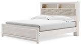 Altyra - White - King Bookcase Panel Bed by Signature Design by Ashley® | Bel Furniture