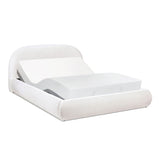 Archie Puffy Grounded - Upholstered Platform Bed