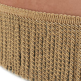 Yolanda - Round Upholstered Accent Ottoman by Jennifer Taylor Home | Bel Furniture