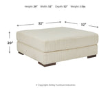 Lindyn - Oversized Accent Ottoman by Signature Design by Ashley® | Bel Furniture